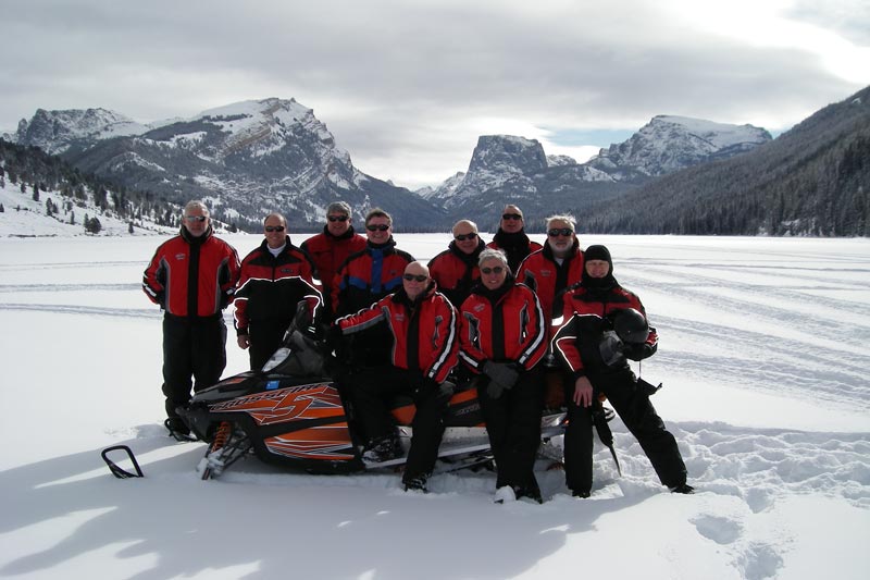 Custom Wyoming Snowmobile Tours