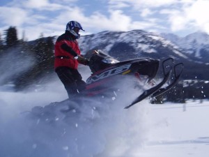 Snowmobile Yellowstone