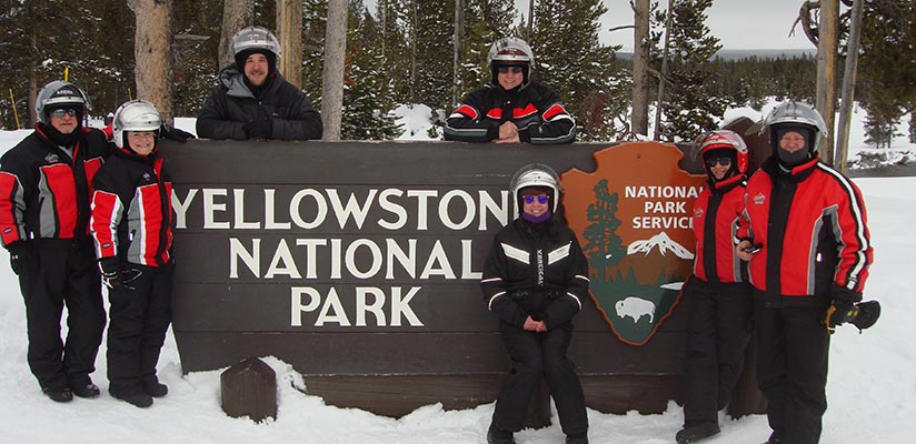 yellowstone snowmobile tours from bozeman