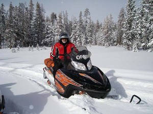 Wyoming Snowmobiling Tours