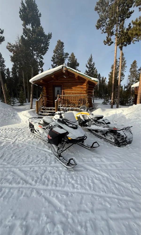 Continental Divide snowmobile tour