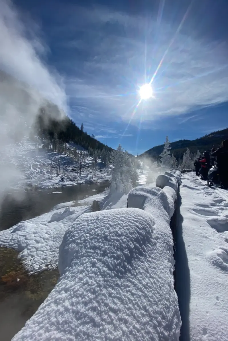 Old Faithful Snowmobile Tours