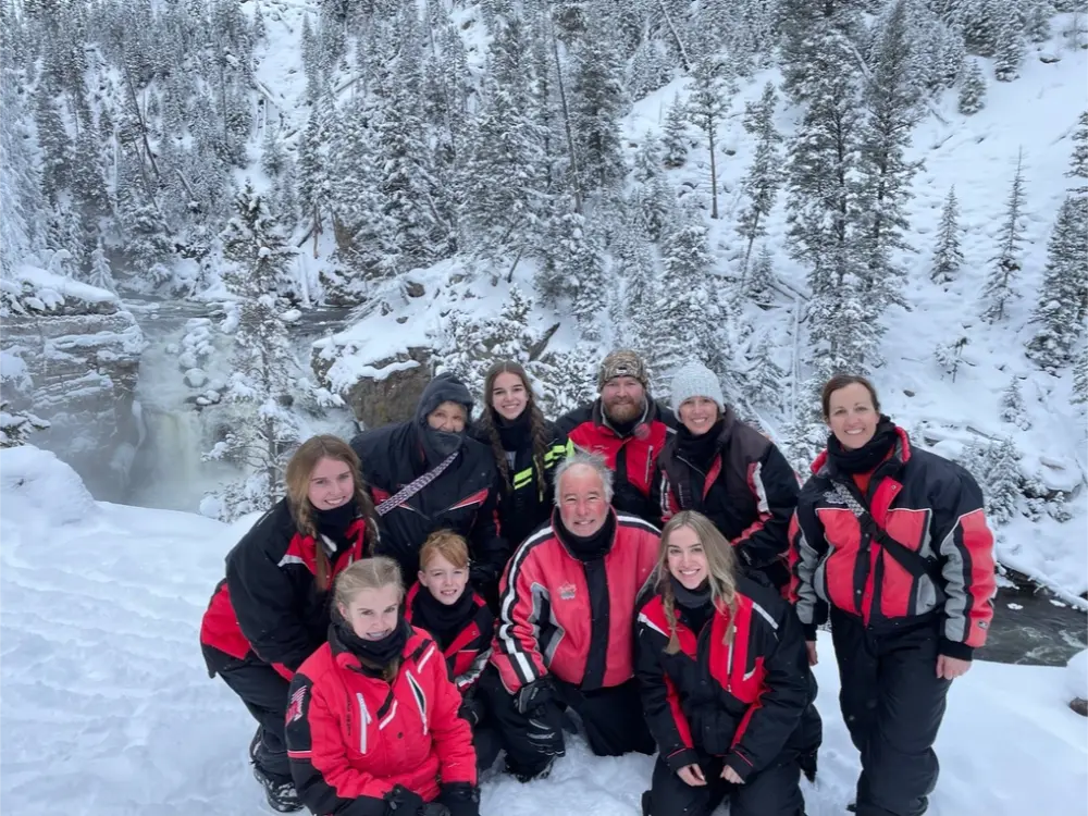 Yellowstone National Park snowmobiling