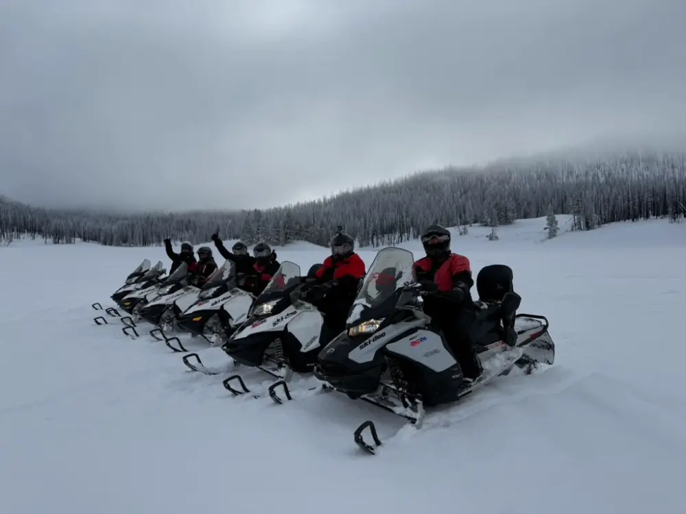 snowmobile day tours