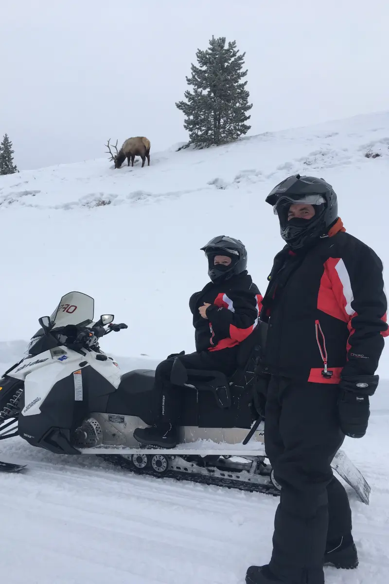 snowmobile day tours