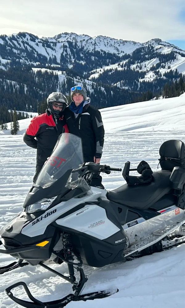 Greys River snowmobile tour