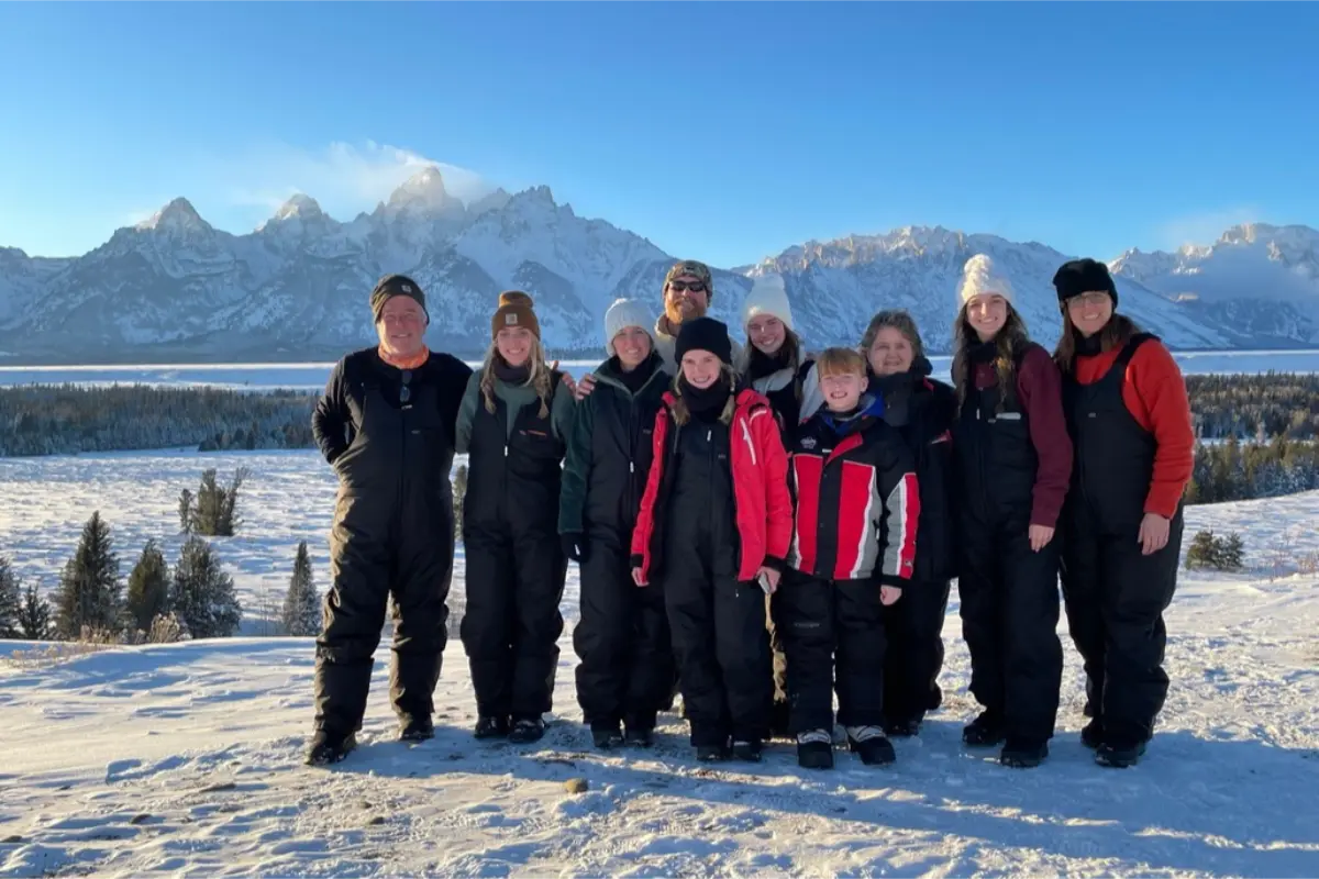 Gros Ventre snowmobile tour