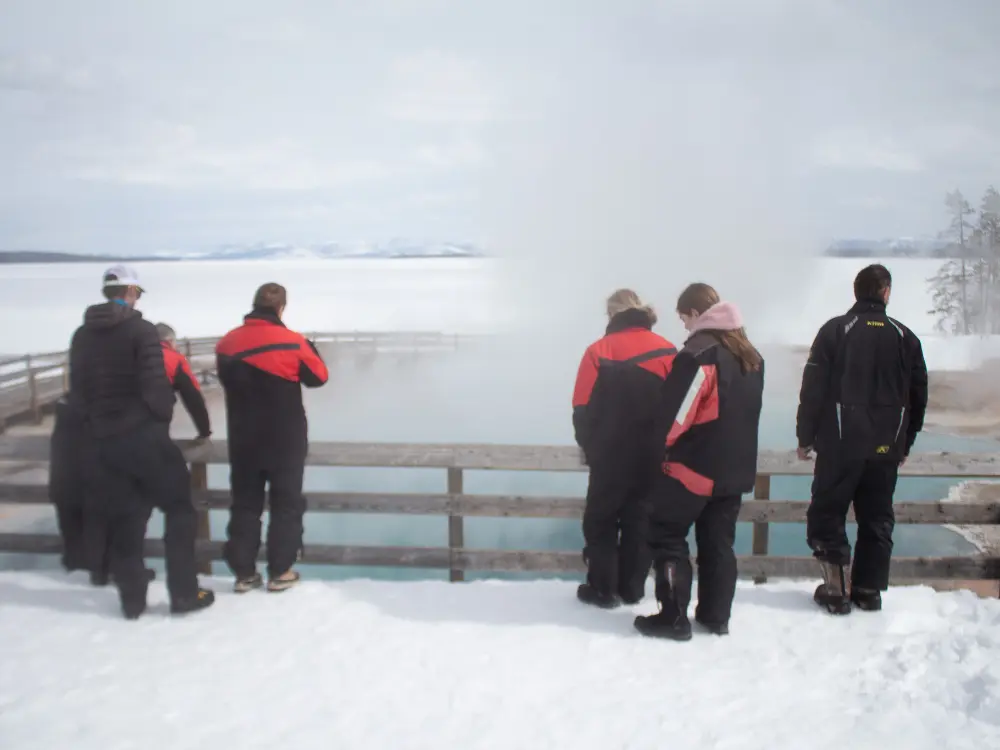 Yellowstone snowmobile guides